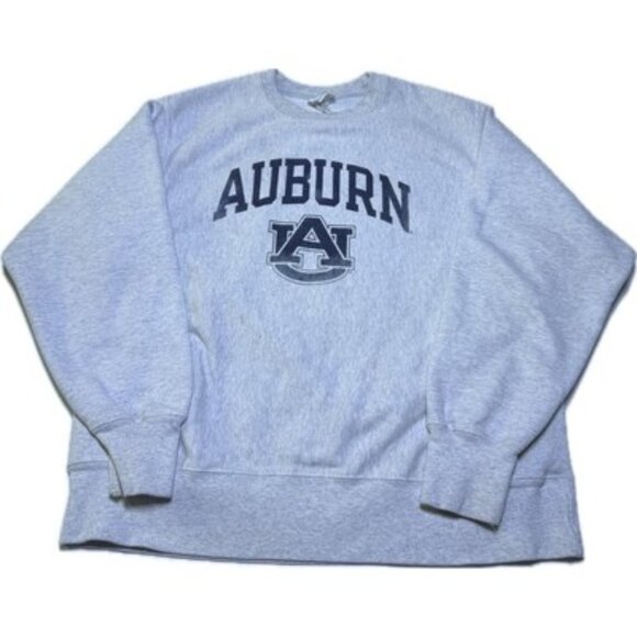 Vintage Champion Auburn University Sweatshirt Reverse Weave SIZE LARGE - Picture 1 of 8